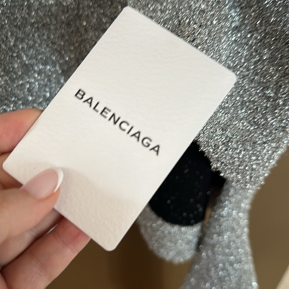 Balenciaga sparkle oversize sweater - Picture 4 of 12
